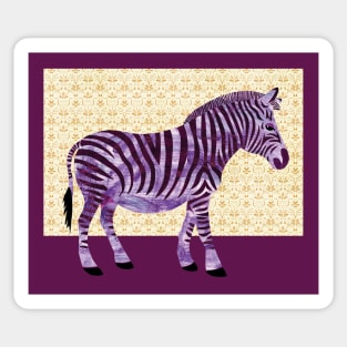 Z is a zebra Sticker